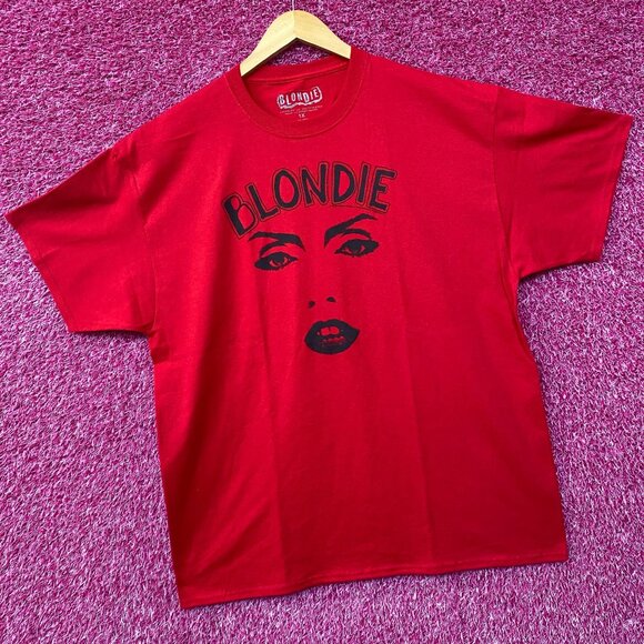 Blondie Parallel Lines Debby Harris Silhouette Band Tee 1x - Picture 3 of 4